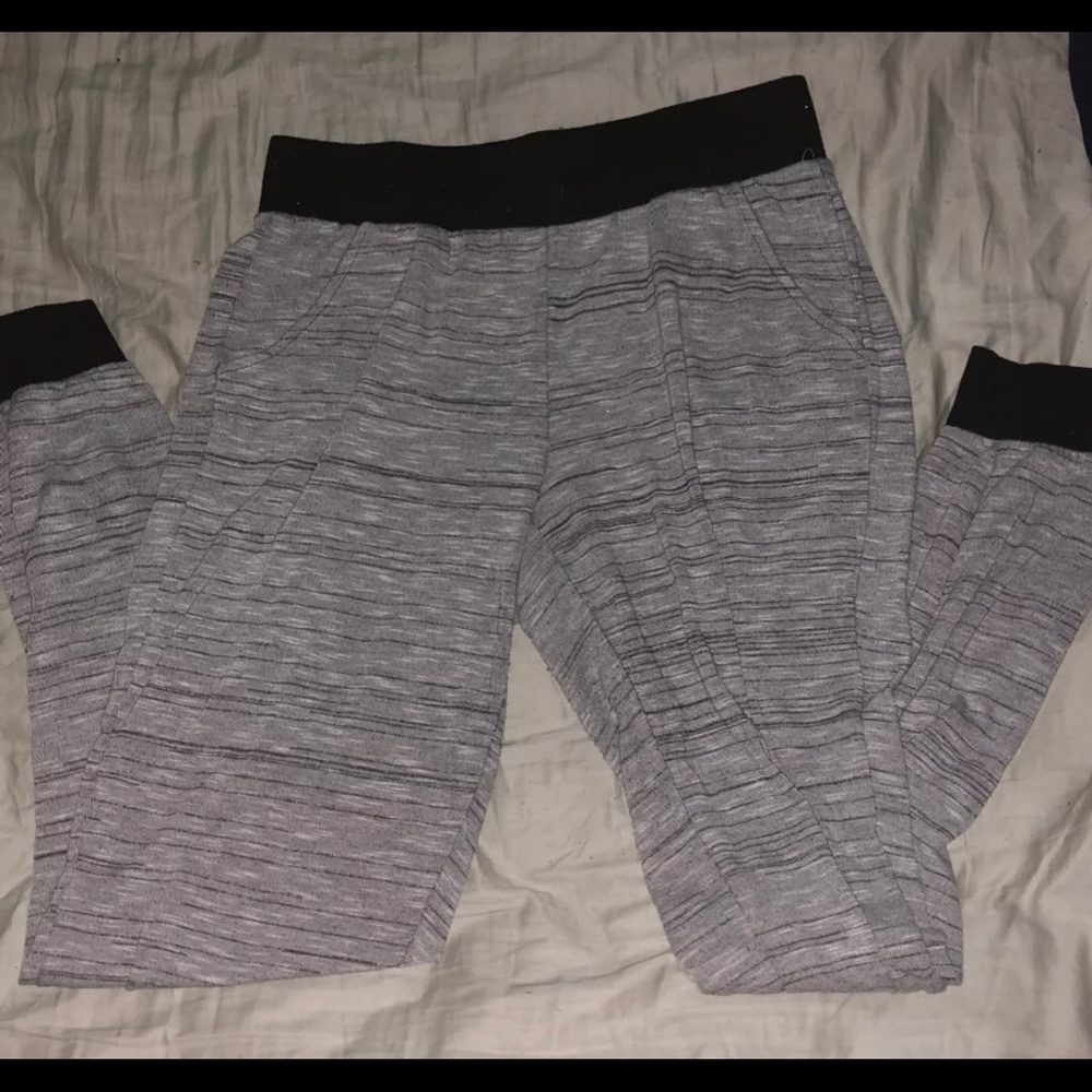 Black & White Joggers